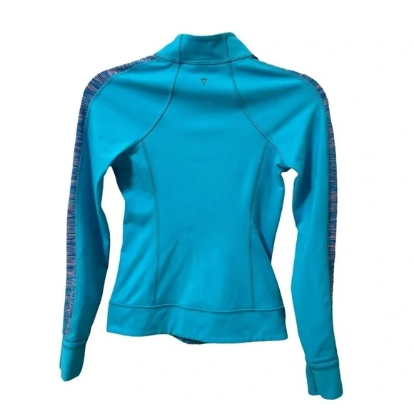 Ivviva Girls Lululemon Brand Blue Zip Up Jacket Size 12